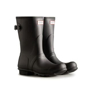 Hunter Original Women's Rubber Back Adjustable Short Rain Boots Size 6